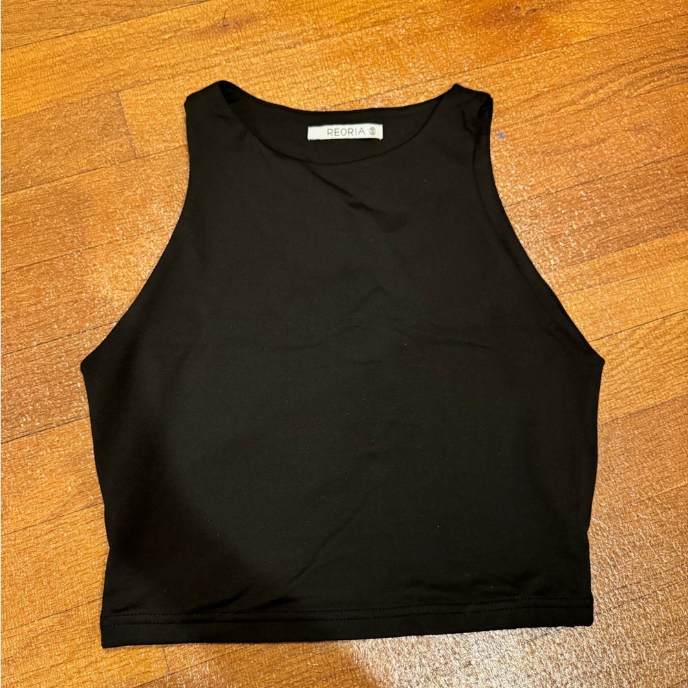 Reoria Black Women's Top